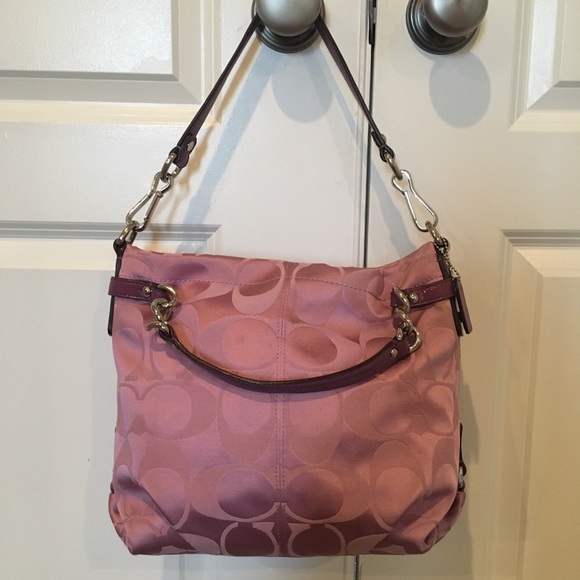 Coach Handbags - Coach pink/purple bag